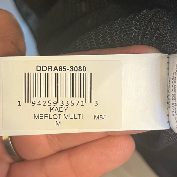 Dress the Population Kady Dress in Merlot NWT Size Medium - Picture 5 of 7